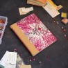 Carnet de voyage style scrapbooking Rose