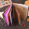 Carnet de voyage style scrapbooking Rose