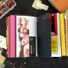 Carnet de voyage style scrapbooking Rose