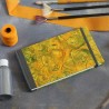 Carnet artisanal carnettiste, papier mix media 200g, jaune