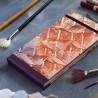 Carnet artisanal carnettiste, papier mix media 200g, rose
