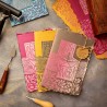 Carnet artisanal gravé à la main French Riviera, 100% coton
