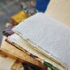 Carnet artisanal livre artiste A5 papier fait main