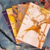 Carnet artisanal A5 marbré