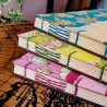 Carnet aquarelles artisanal fleurs papier Fabriano