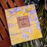 Livre d'or / Album photo artisanal fait main, unique, sur mesure, papier divers couture belge