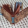 Petit album photo artisanal theme voyage papier kraft