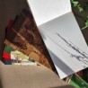 Carnet artisanal carnettiste - grand format paysage mix media 240g