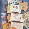 Carnet de voyage artisanal - carnettiste - mix media 200g