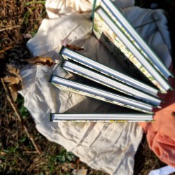 Carnet botanique artisanal carnettiste mix media 240g