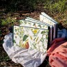 Carnet botanique artisanal carnettiste mix media 240g