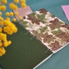 Carnet de note A5 artisanal feuille japanese chiyogami