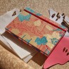 Carnet de note A5 artisanal papier recycle feuille couverture