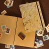 Carnet de voyage, kraft
