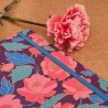 Carnet de note A5 artisanal papier recycle rose couverture