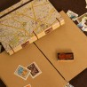 Carnet de voyage, kraft