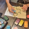 Création d'un carnet artistique (Atelier wecandoo pour réalisez et décorez votre carnet sur Antibes)