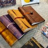 Petits carnets A6 en liège, couleurs diverses