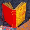 Carnet A5 scrapbooking art avec papier Kraft