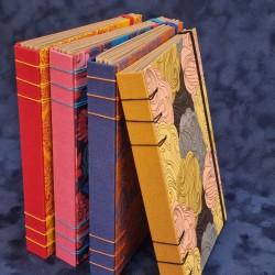 Carnet A5 scrapbooking art avec papier Kraft