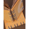 Carnet A5 artiste piece unique couverture ceramique