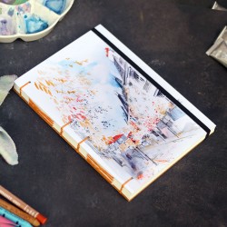 Carnet a dessins A5 collaboration Marielle Durand papier Essentia