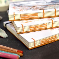 Carnet a dessins A5 collaboration Marielle Durand papier Essentia
