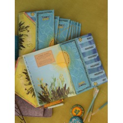 Carnet A5 de note illustration du Sud