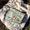 Carnet artisanal illustration botanique carnettiste mix media papier canson 200g