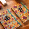 Carnet artisanal de notes avec petit message