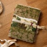 Carnet artisanal livre artiste A6 papier recyclé 100% coton Khadi