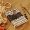 Carnet: Livre d'artiste A6 papier recyclé