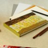 Carnet calligraphié - aquarelle