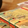 Carnet de voyage, mélange de papiers