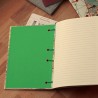 Carnet de voyage, mélange de papiers