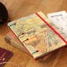 Carnet de voyage, mélange de papiers