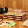 Carnet de voyage, mélange de papiers
