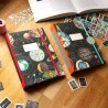 Carnet astronomie avec feuilles recyclées
