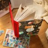 Carnet astronomie avec feuilles recyclées