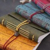 Petits carnets A6 en liège, papier 90g intérieur, couleurs diverses.