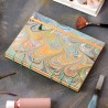 Carnet artisanal A5 marbré