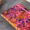 Carnet artisanal A5 marbré