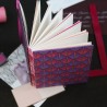 Carnet de note A5 diamant rose