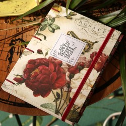 Carnet artisanal "Le journal de mon jardin"