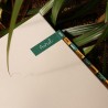 Carnet artisanal "Le journal de mon jardin"